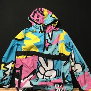 Reason 90s Style Retro Men’s Windbreaker